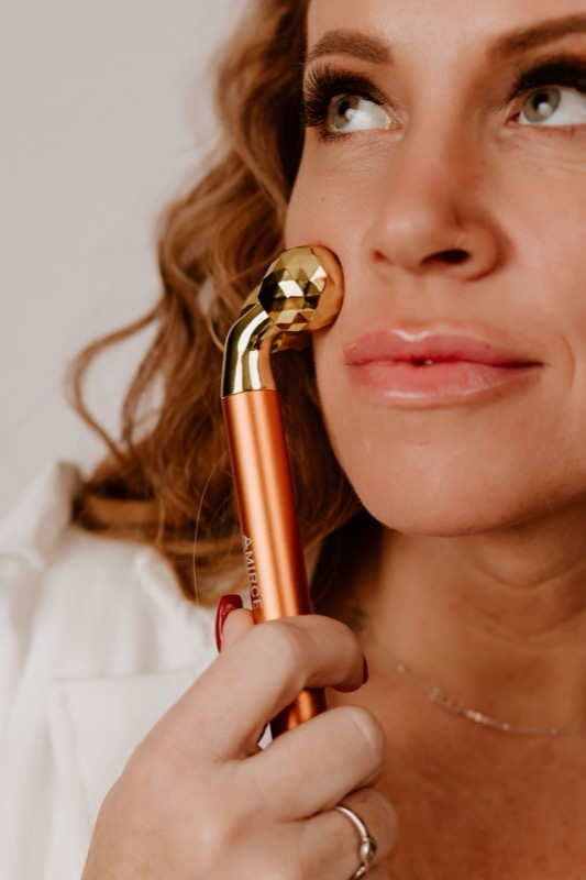 Lip filler aesthetic treatment